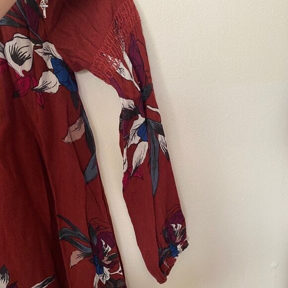 Free People Tree Swing Tunic Boho Dress Xs - Picture 8 of 9